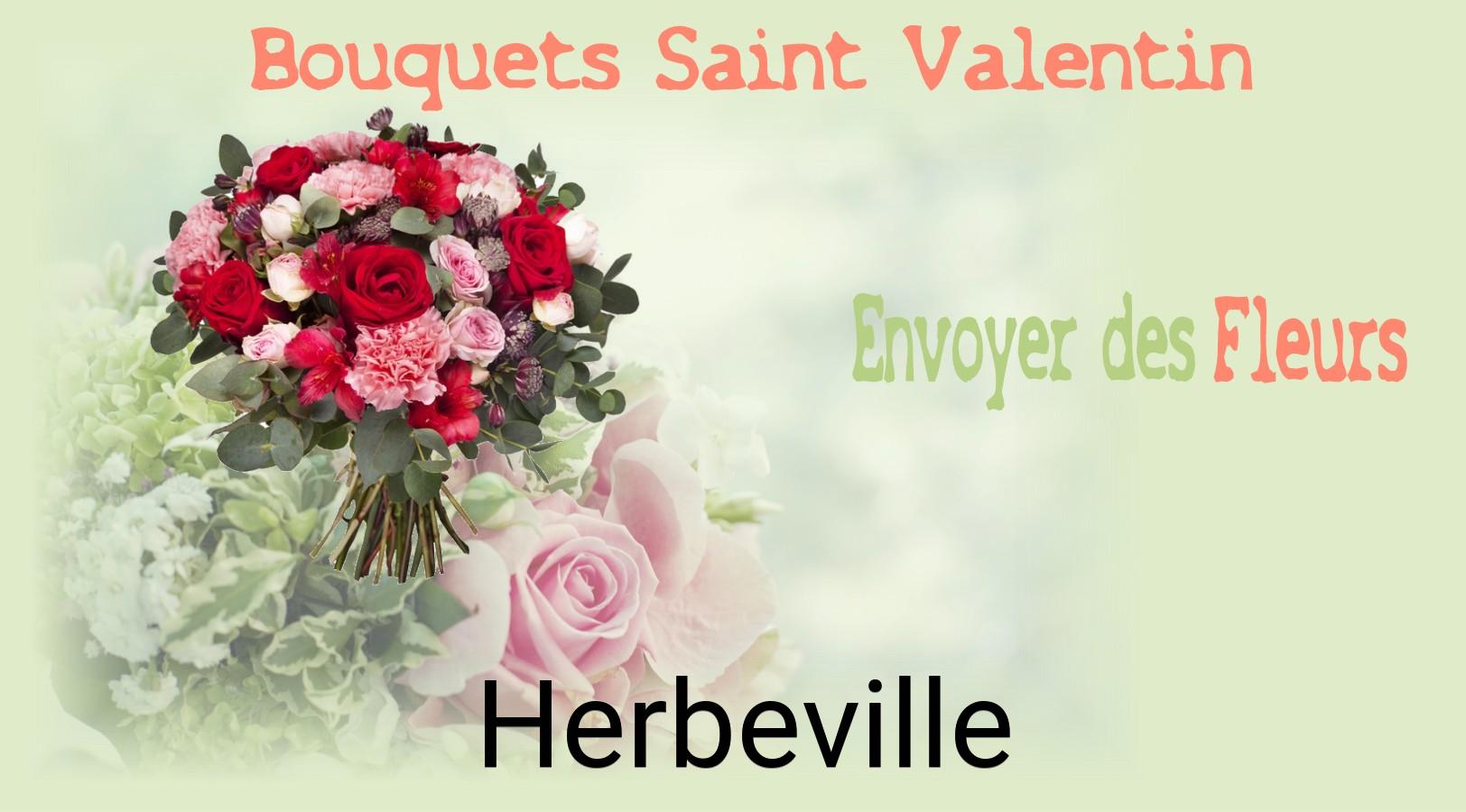 Roses de Saint-Valentin livrées à Herbeville